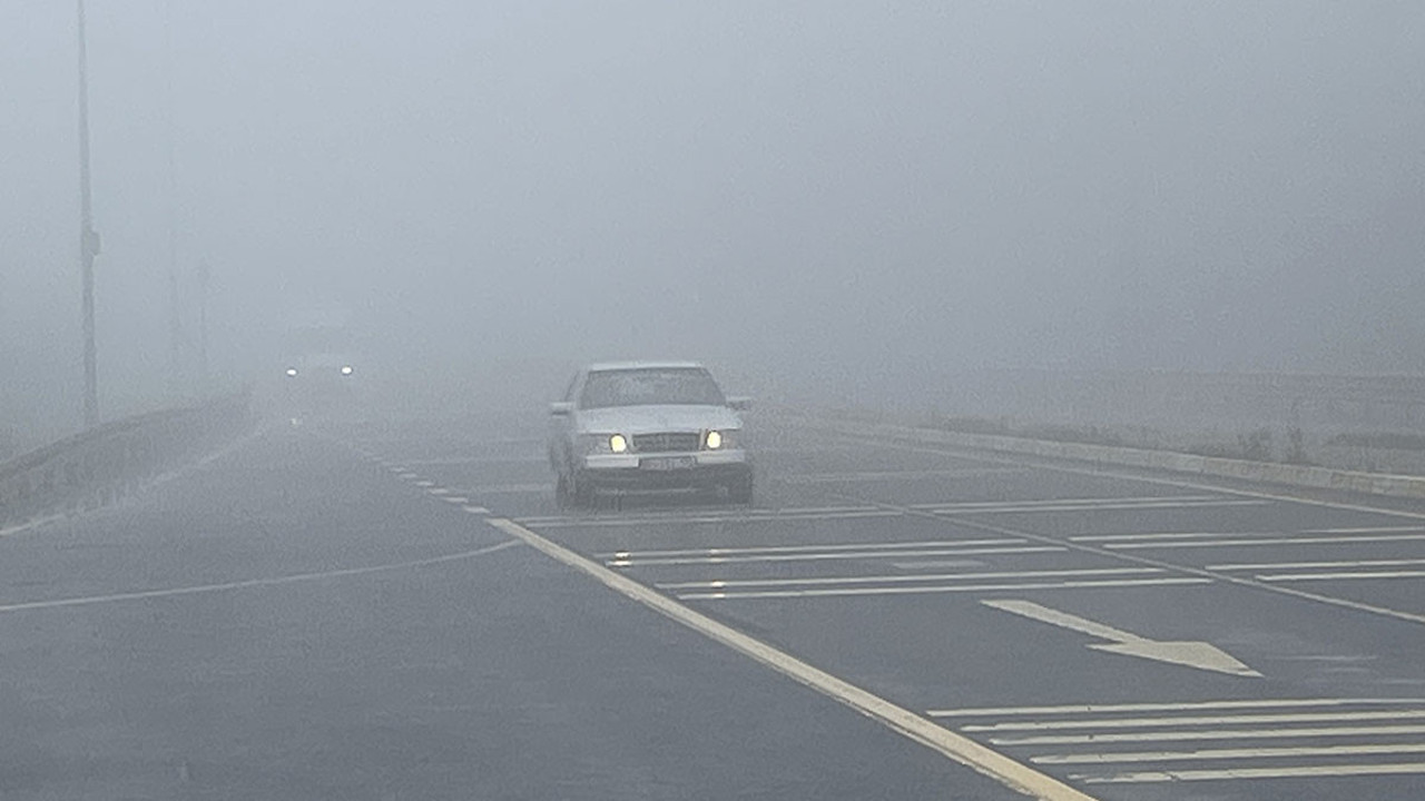 Bolu Dağı, sise teslim oldu