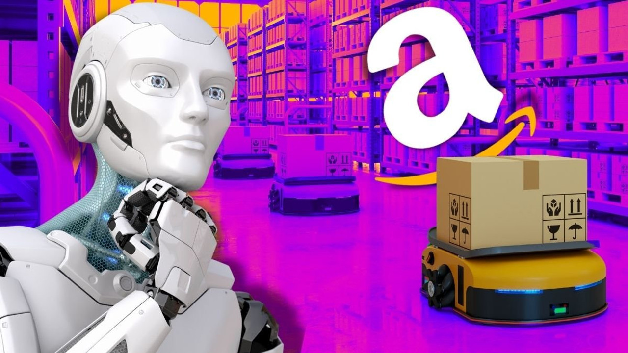 Amazon depoları robotlara emanet