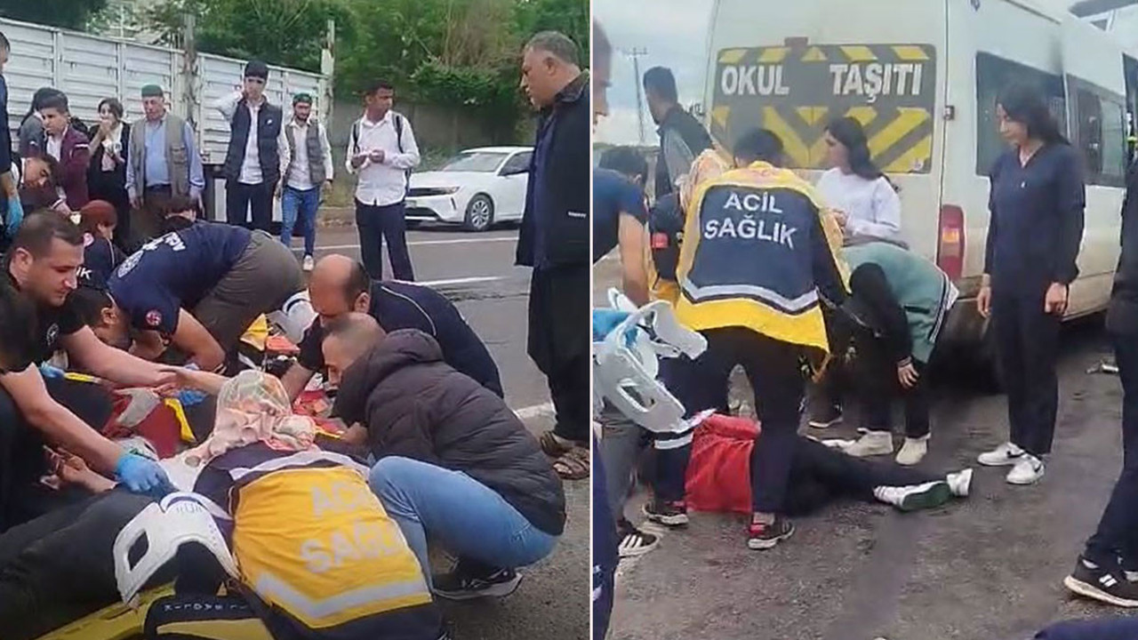 Şanlıurfa'da öğrenci servisi ile TIR çarpıştı: 9 kişi yaralandı