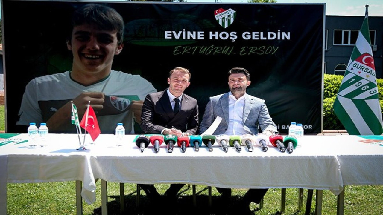 Ertuğrul Ersoy yuvaya döndü! Bursaspor'dan bir transfer daha