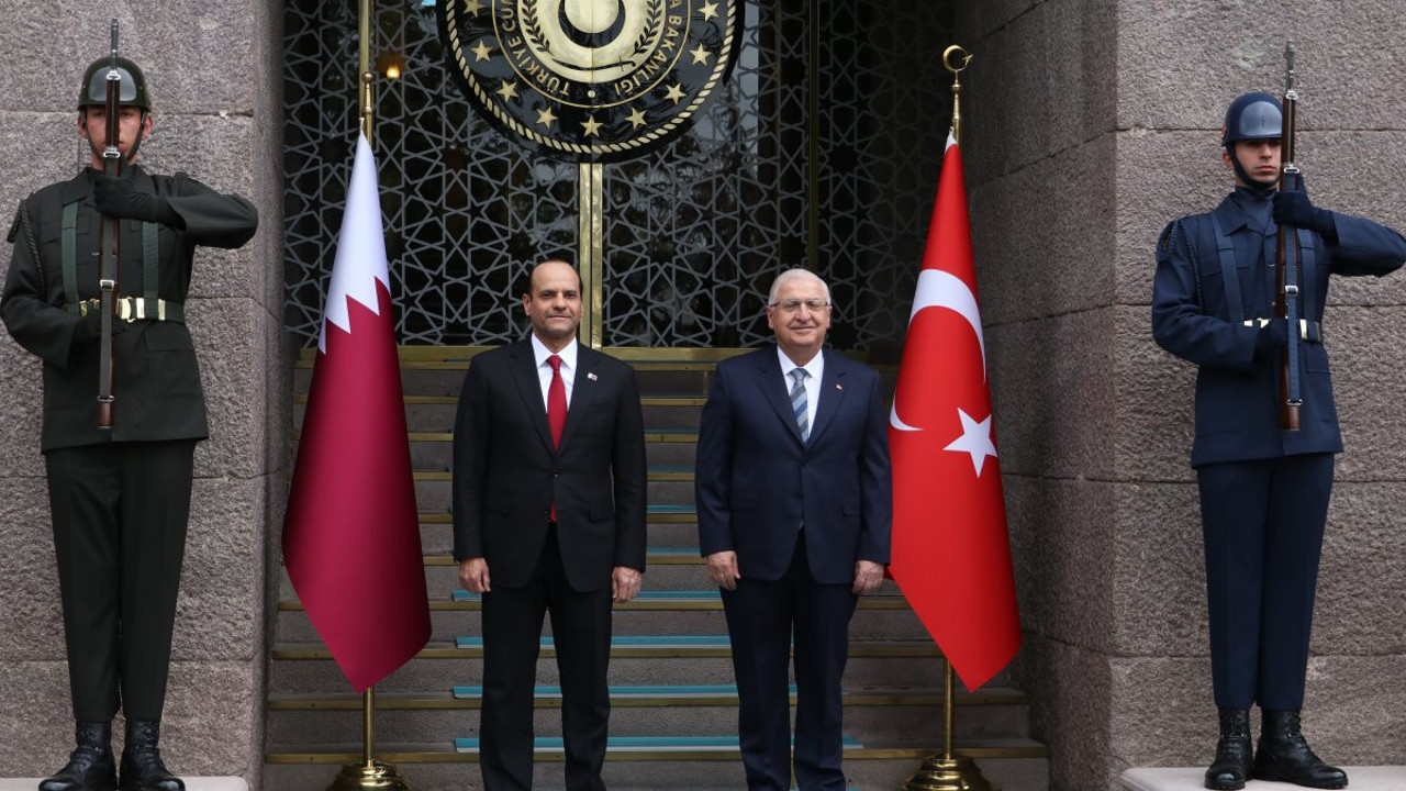 Milli Savunma Bakanı Güler, Katarlı mevkidaşı Al Sani ile bir araya geldi