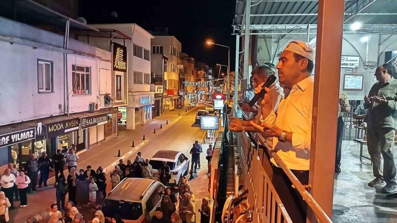 Çine’de hac yolcuları dualarla uğurlandı