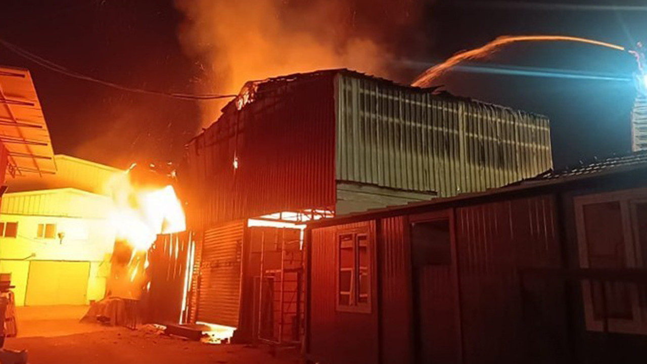 Denizli’de kundaklama görüntüleri şoke etti