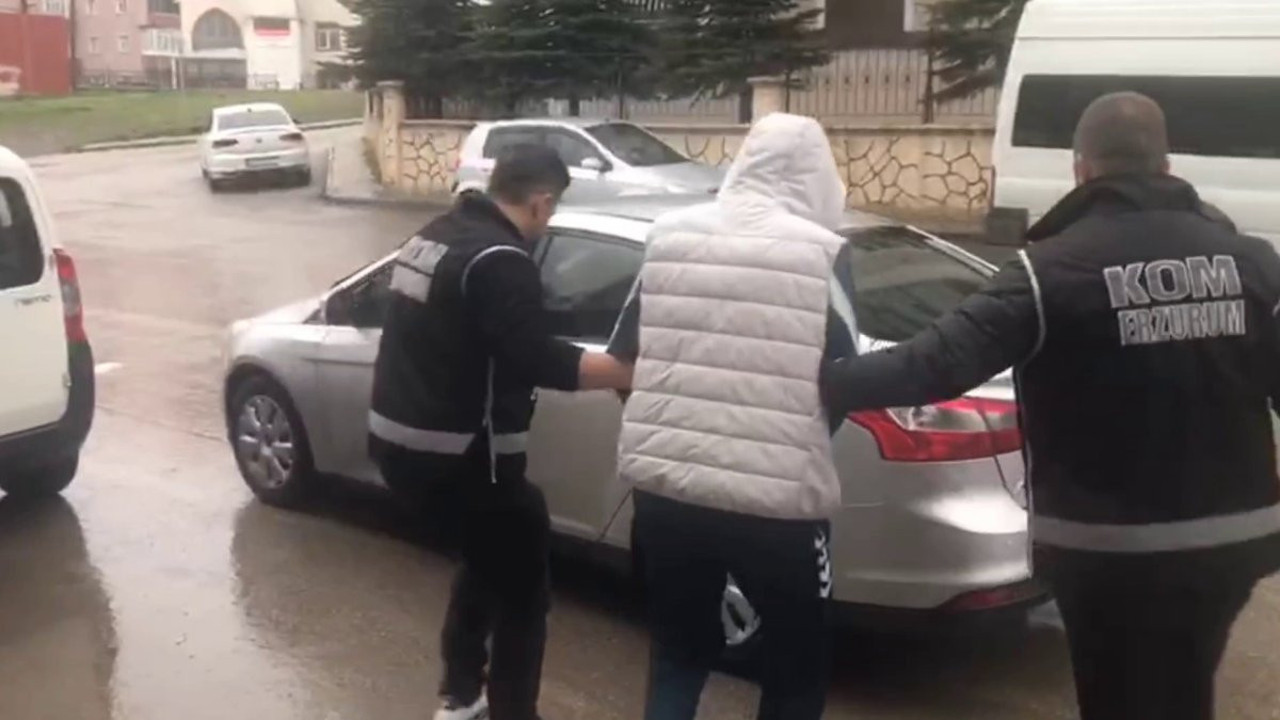 Erzurum'da polisten eş zamanlı operasyon! 5 ay süren takip sonuç verdi
