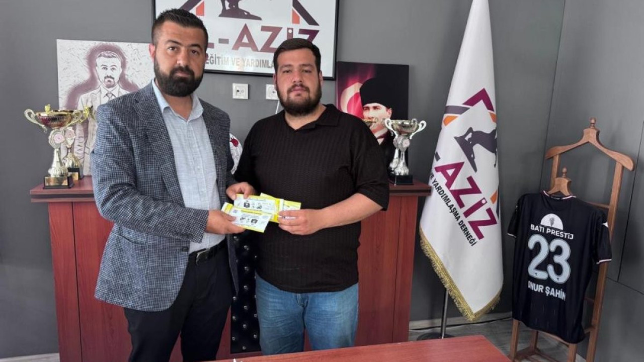 Elazığspor'a Vanspor maçı için büyük destek