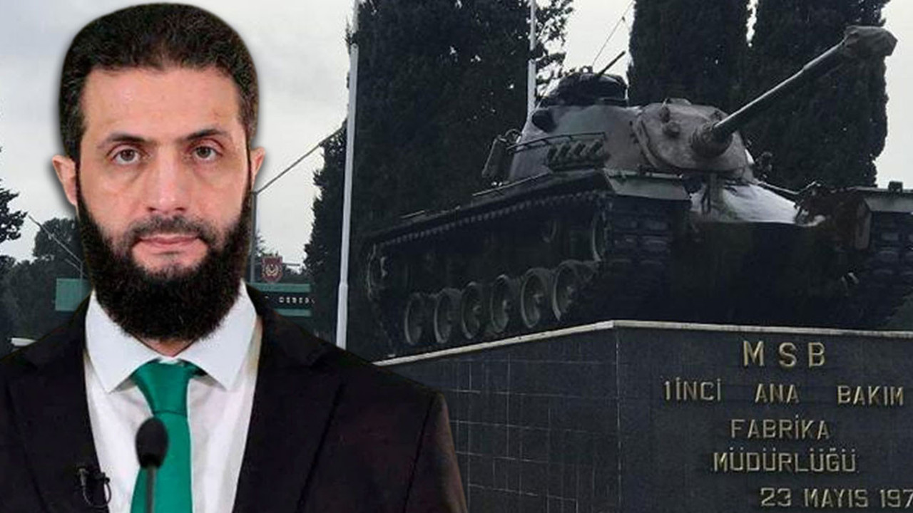 Ahmed Şara'dan sürpriz ziyaret! Gece Tank Palet Fabrikası'na gitmiş