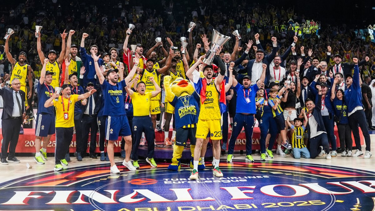 Euroleague'de 2. kez şampiyon: Avrupa'nın kralı Fenerbahçe!