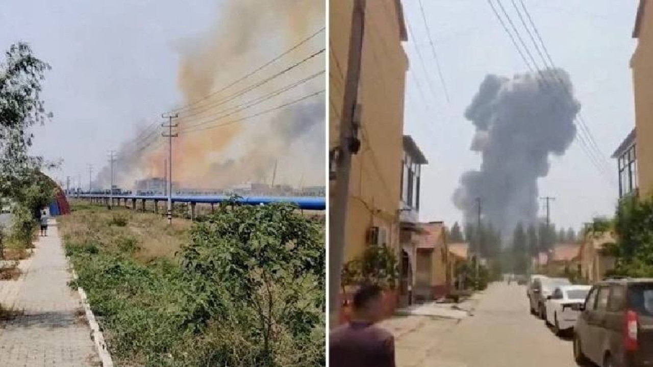 Kimyasal fabrikada patlama! Çok sayıda ölü ve yaralı var