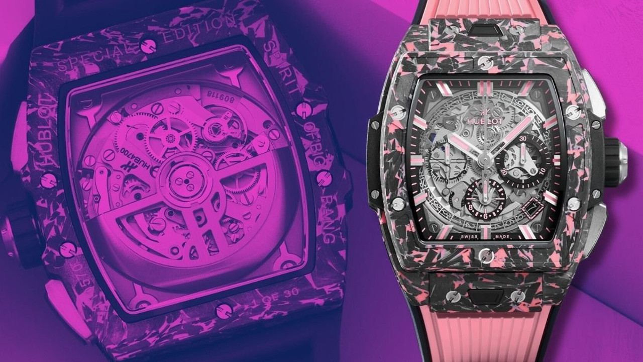 Hublot ve The Hour Glass saat severleri mest etti: Sadece 30 adet üretildi