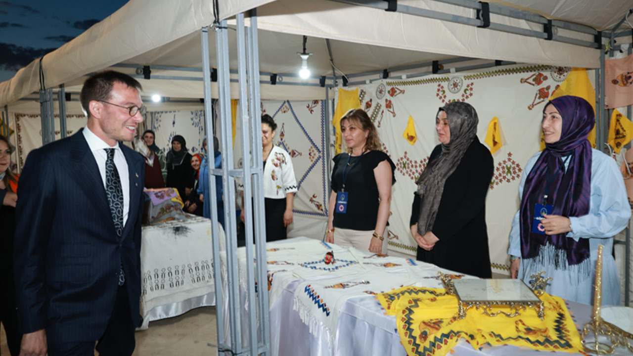 Tokat'ta el emeği göz nuru eserler görücüye çıktı