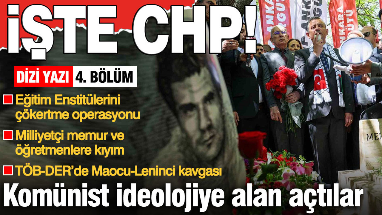 Komünist ideolojiye alan açtılar