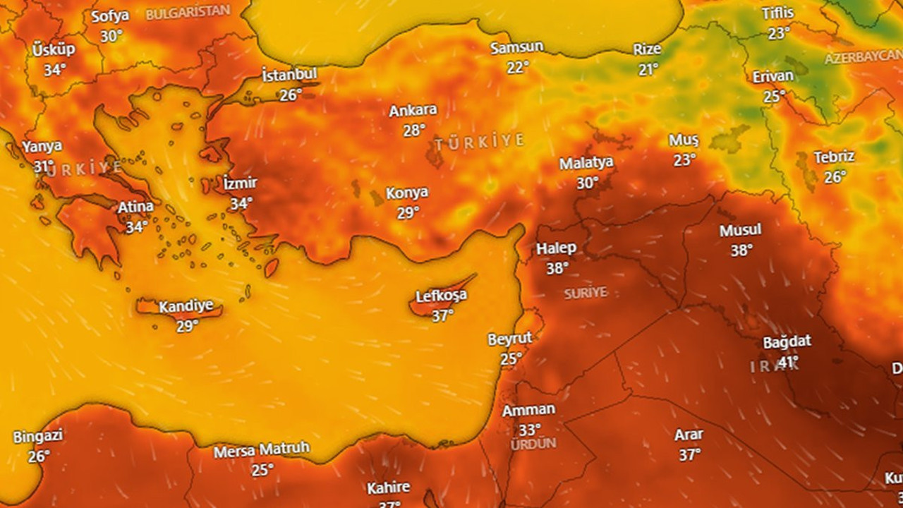 Meteoroloji'den yeni hafta uyarısı: Afrika üzerinden Türkiye'ye geliyor! Haziran rekoru kırılabilir...