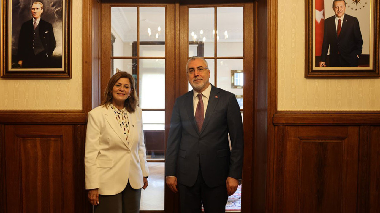 Bakan Işıkhan, Suriyeli Bakan Kabawad ile görüştü