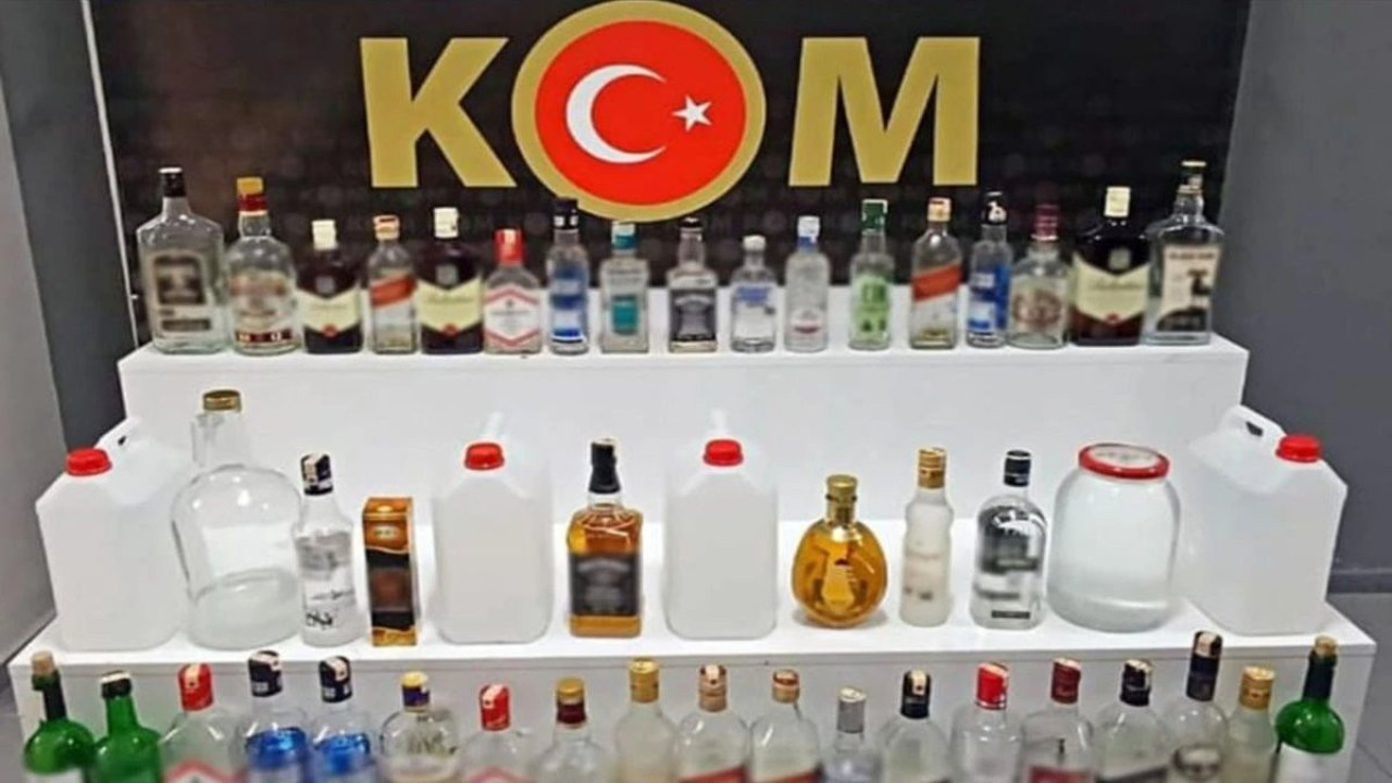 Isparta’da dev operasyon! Litrelerce kaçak içki ele geçirildi