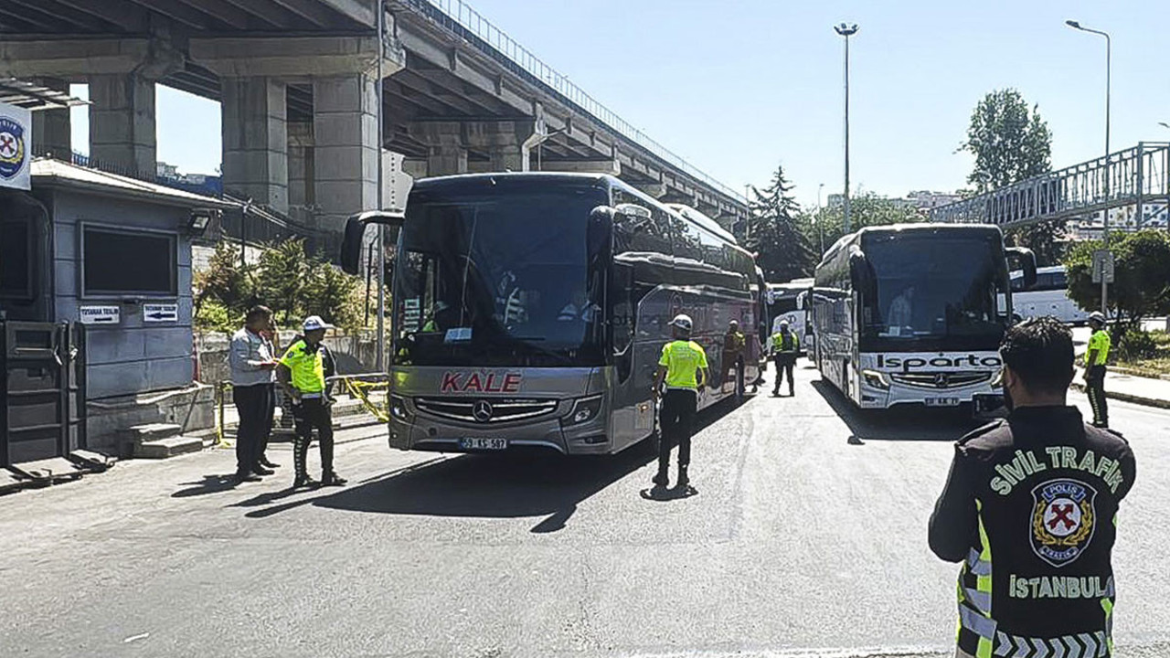 İstanbul Otogarı'nda bayram denetimi