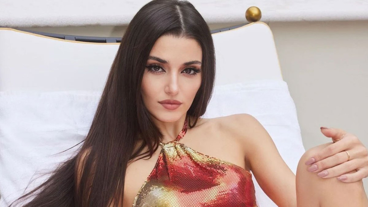 Dudak uçuklatan kombin! Hande Erçel medyanın diline düştü