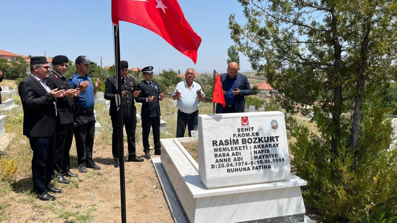 Vatan kahramanları unutulmadı: Ağaçören’de şehitlere vefa!
