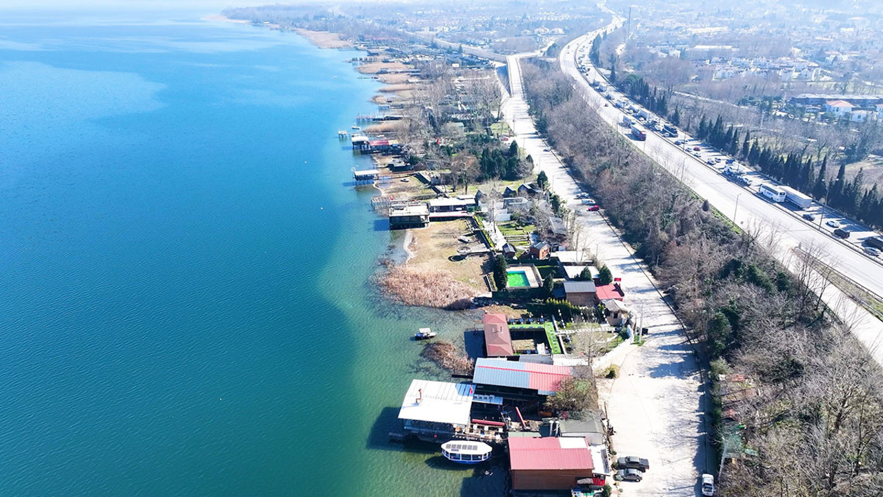 Sapanca Gölü kaçak yapılardan arındırılacak