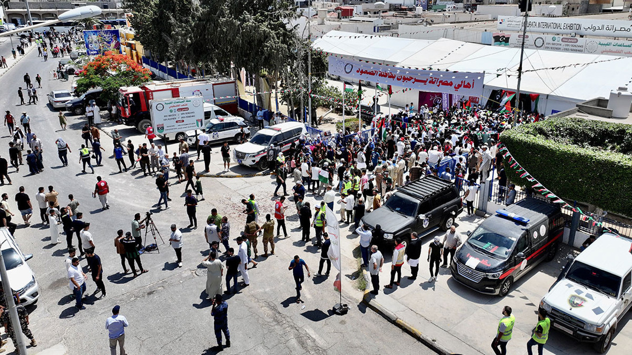 Mağrib Direniş Konvoyu Libya’dan yola çıktı