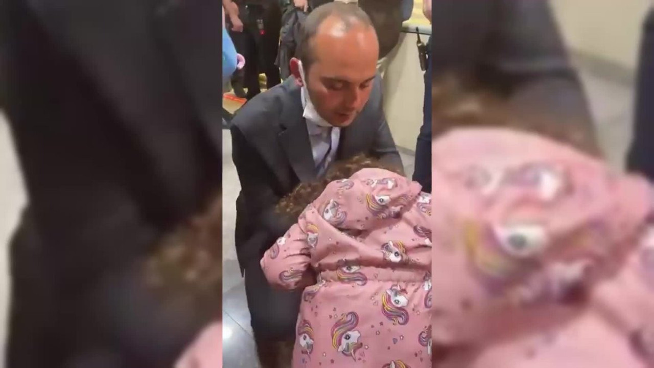 Gezi davası hükümlüsünün kızıyla vedalaştığı video ortaya çıktı