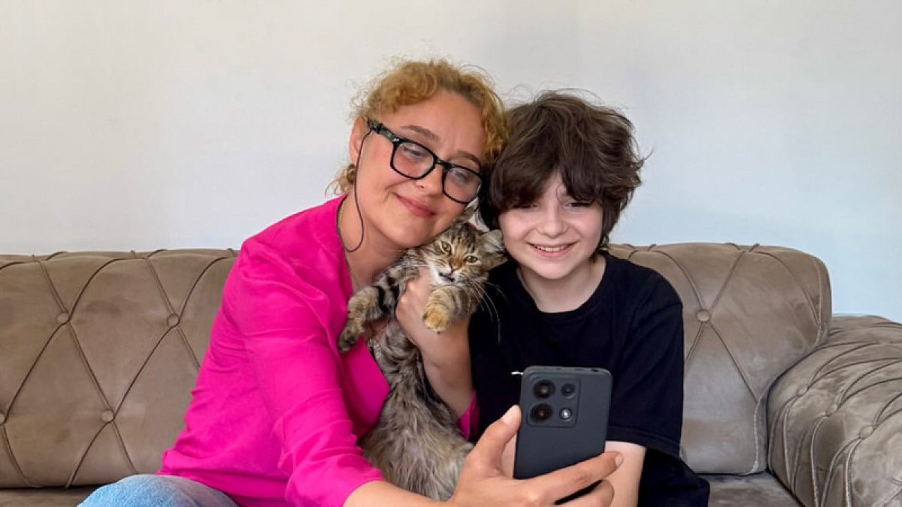 Mattia Ahmet Minguzzi'nin annesi Eymen Yücel ile buluştu