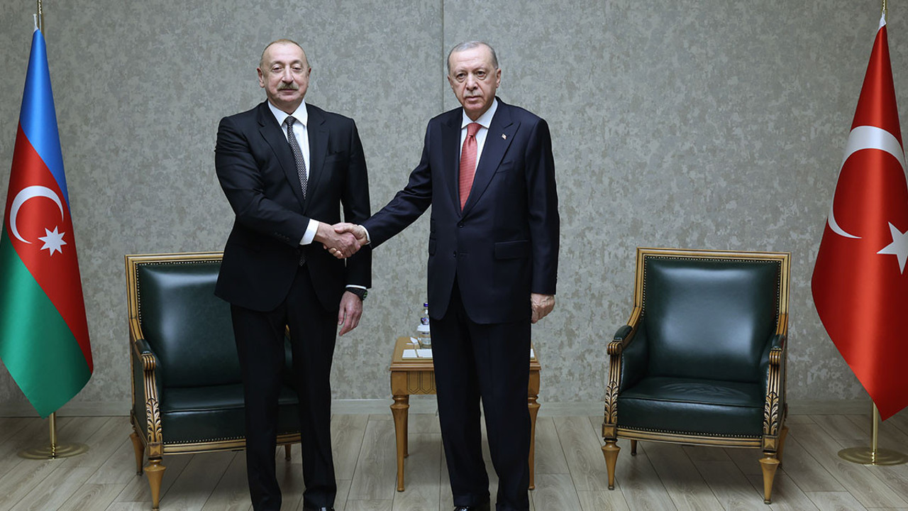 Erdoğan, Aliyev ile görüştü
