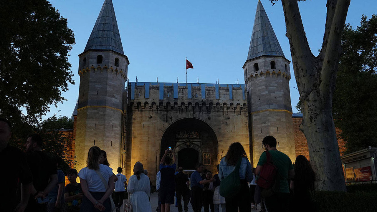 Topkapı Sarayı geceleri de gezilebilecek