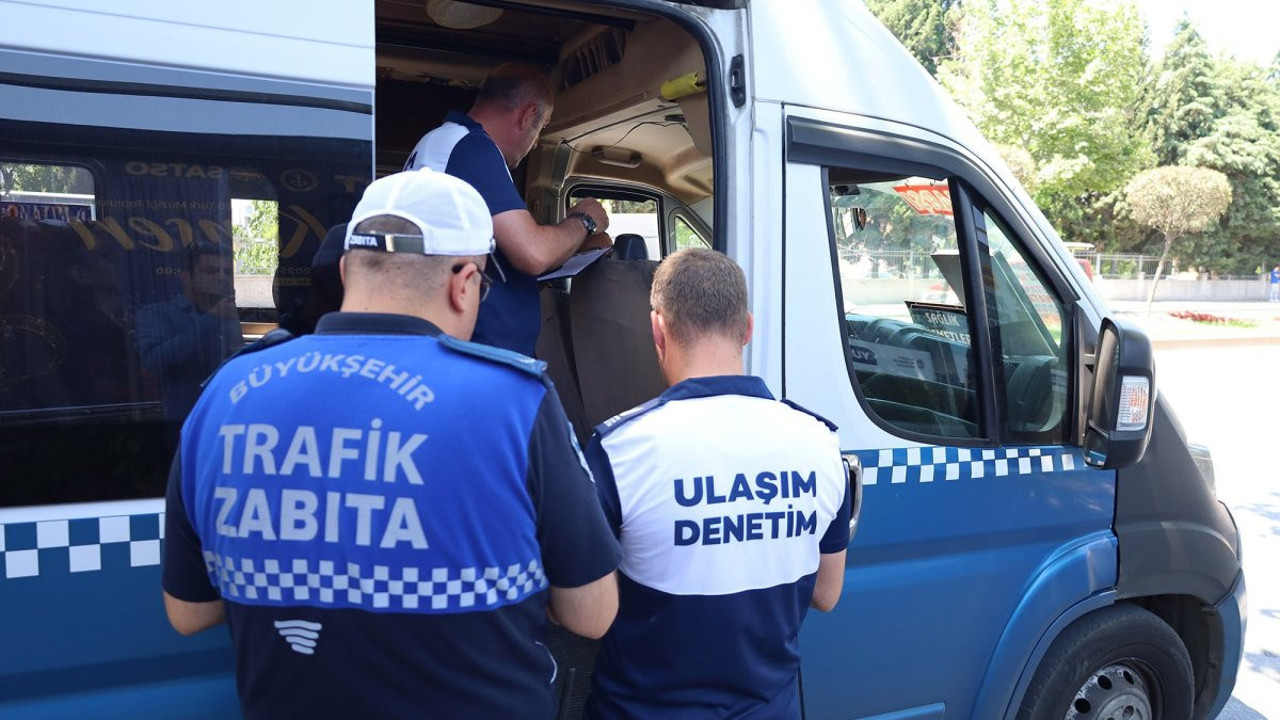 Toplu taşıma araçlarında sıkı denetim