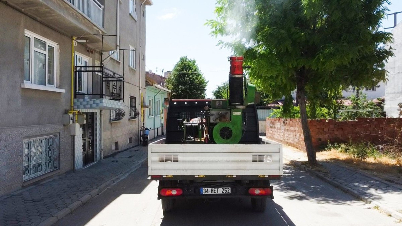 Haşerelere karşı sahada mücadele!