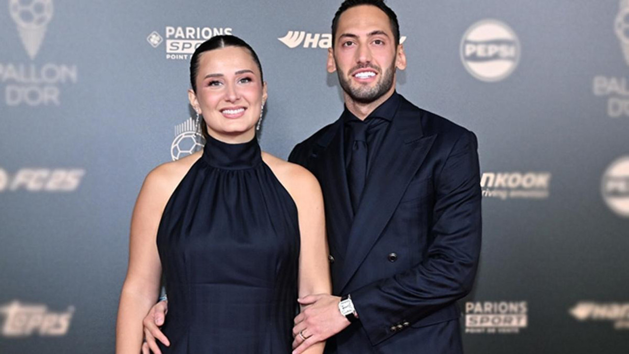 Hakan Çalhanoğlu'nun eşinden imalı paylaşım: 'Pişman olma'