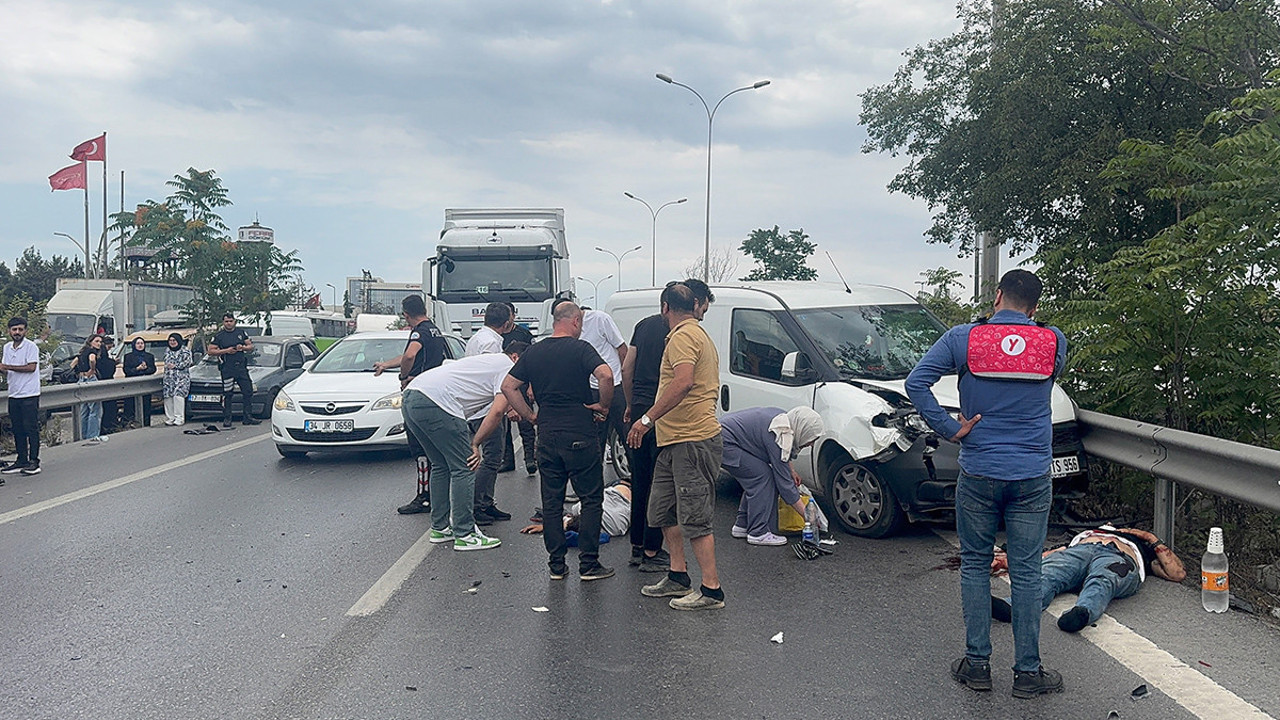 D-100 Karayolu’nda korkunç kaza!