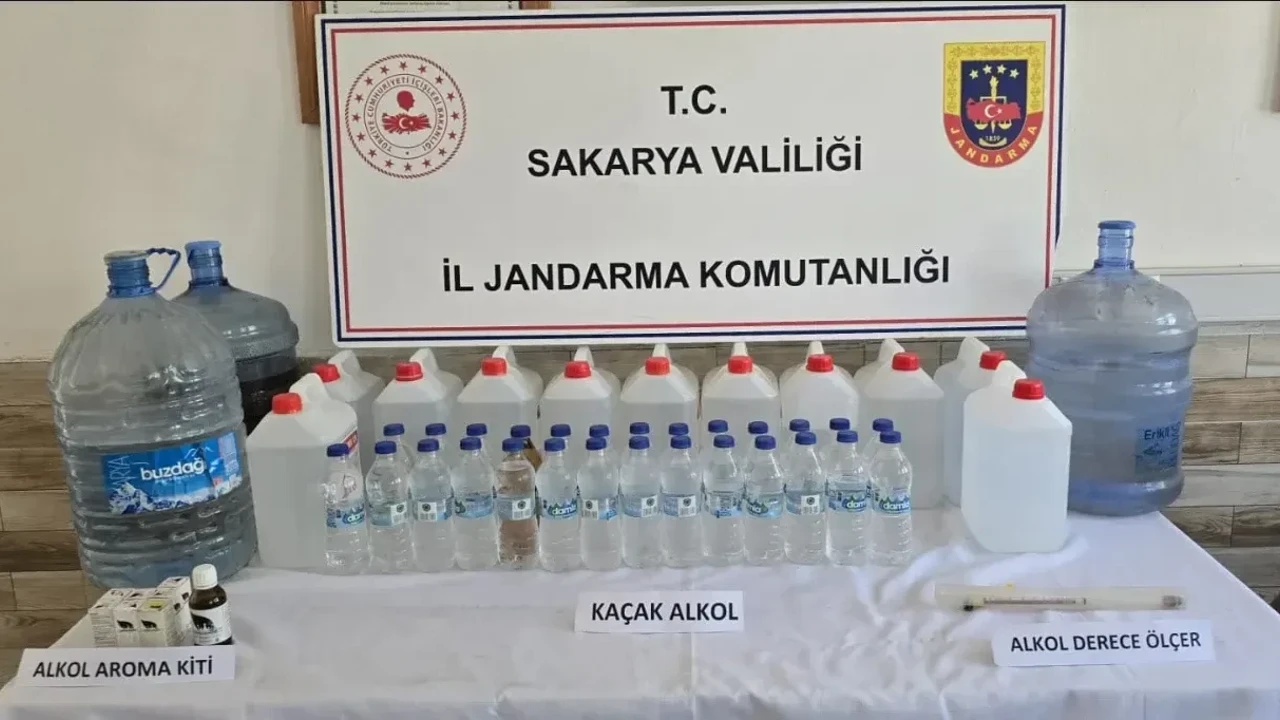 Sakarya'da sahte içkiye geçit yok