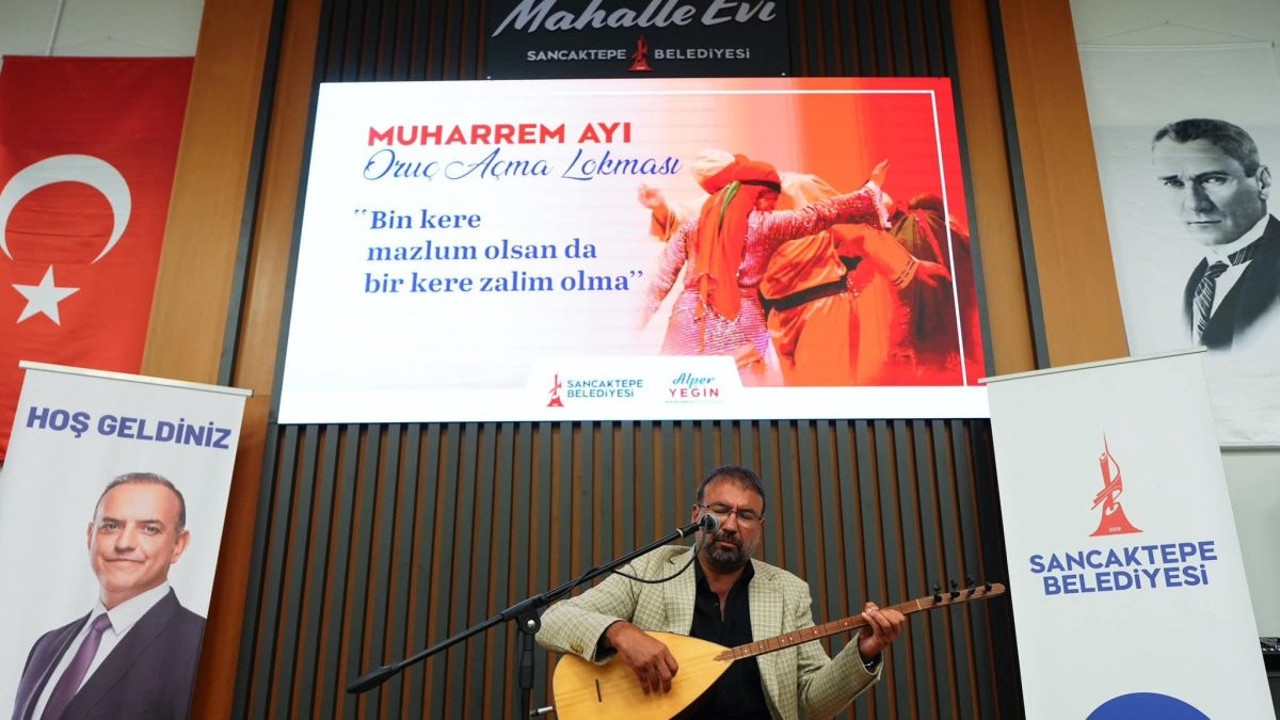 Sancaktepe'de, oruç açma lokması programı