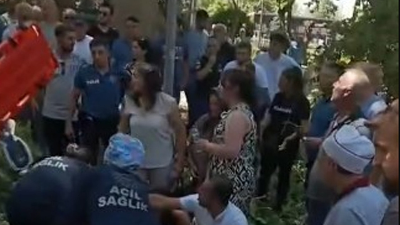 Çınar dalı vatandaşların üzerine düştü! Yaralılar var