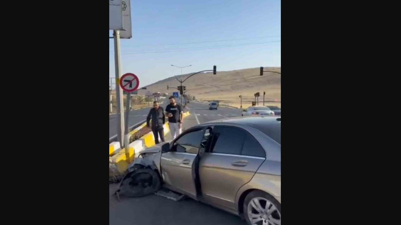 Mardin’de trafik kazası: 2 yaralı