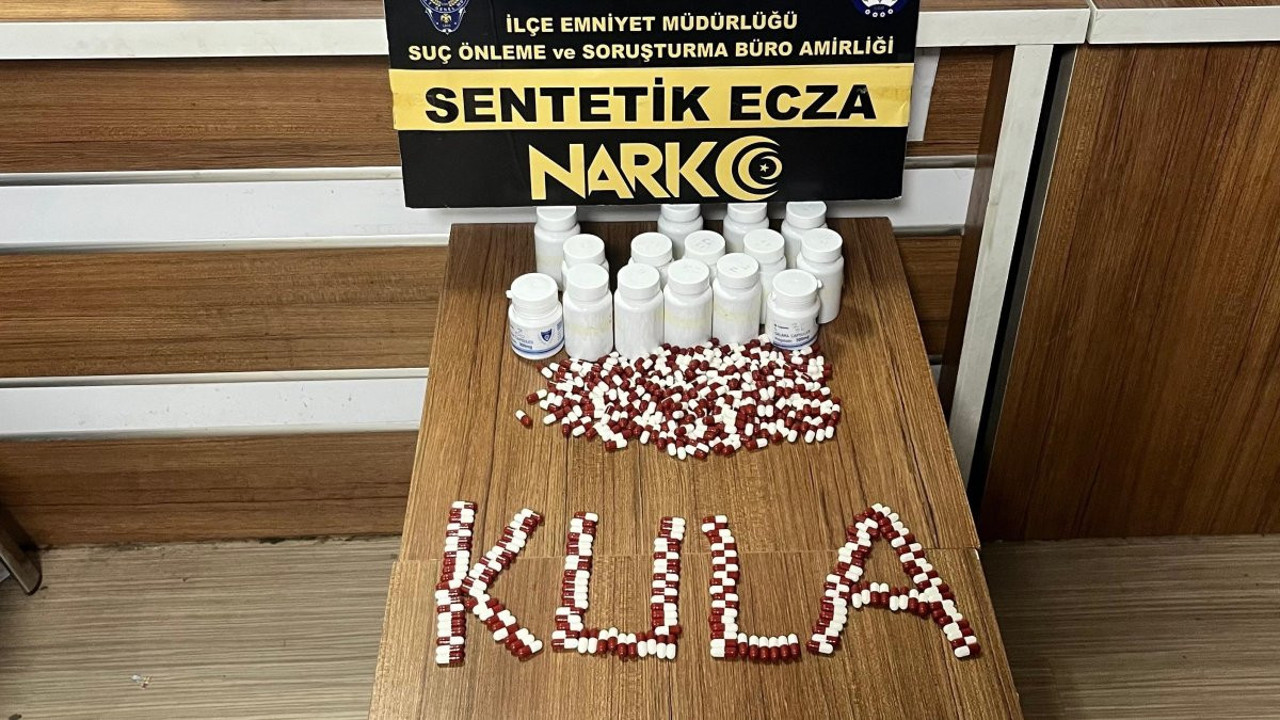 Manisa'da uyuşturucu satıcılarına darbe!