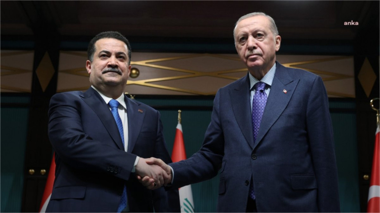 Erdoğan’ın, Irak Başbakanı El Sudani ile görüştü