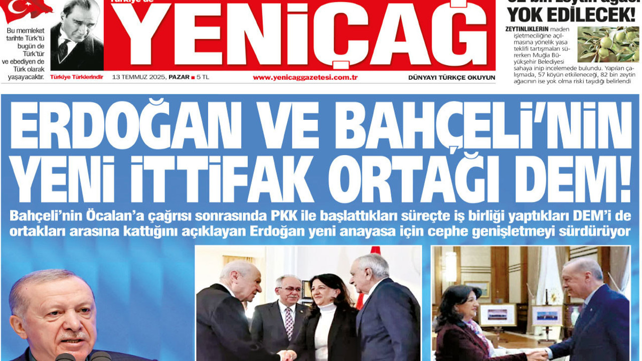 Erdoğan ve Bahçeli'nin yeni ittifak ortağı DEM