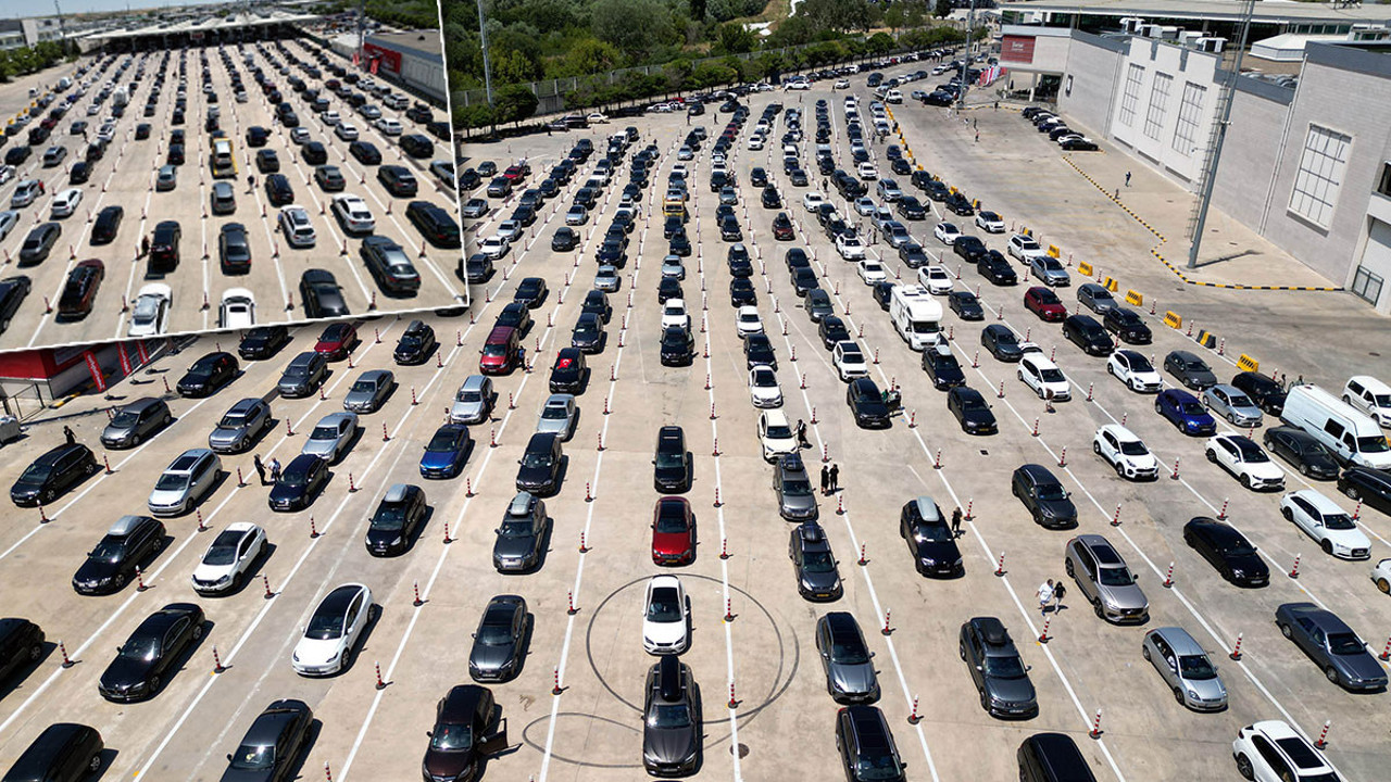 Kapıkule Sınır Kapısı’nda yoğunluk! Akın akın geliyorlar