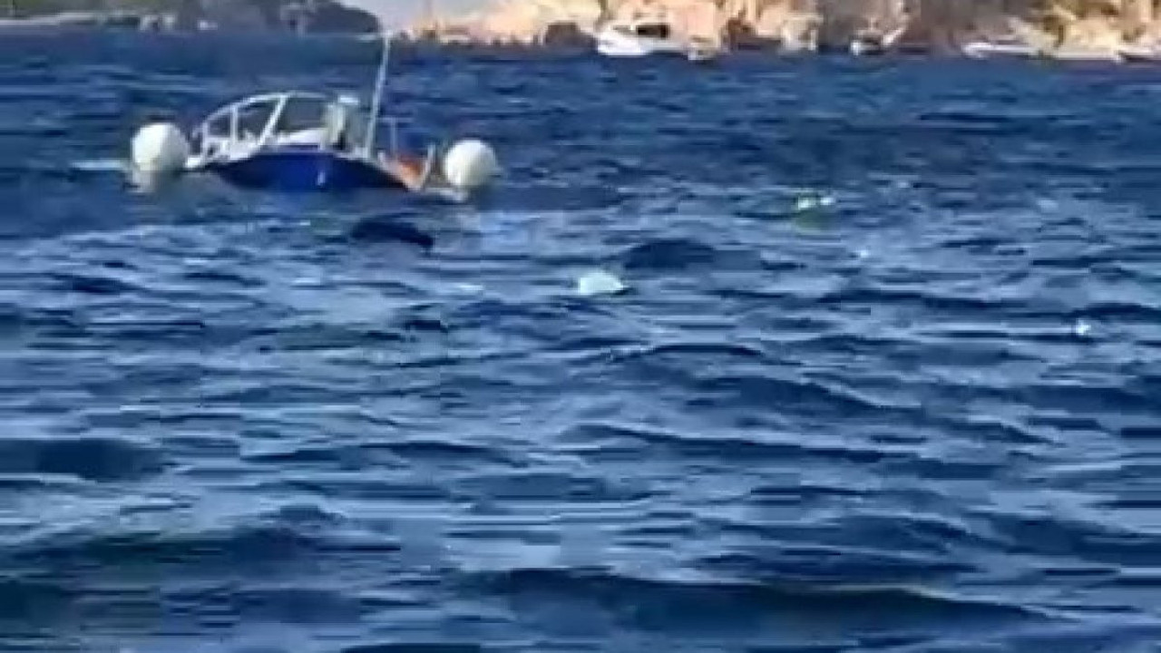 Heybeliada açıklarında motoryat tekneye çarptı: 7 kişi kurtarıldı