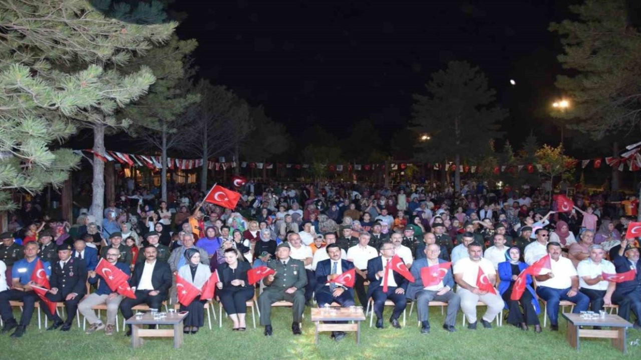 Karapınar’da "15 Temmuz etkinlikleri! Yürekler bir oldu