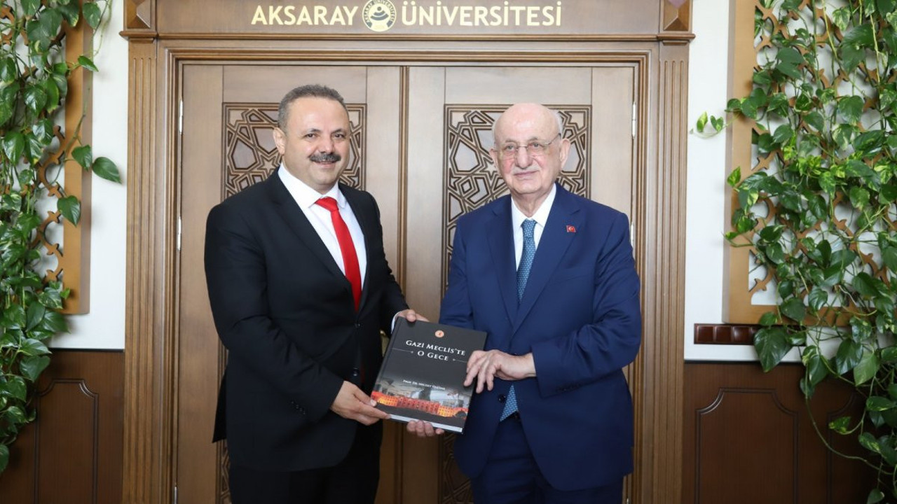 İsmail Kahraman’dan ASÜ Rektörü Arıbaş’a anlamlı ziyaret