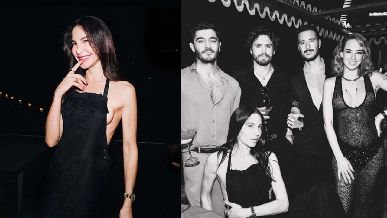 Mert Alaş’ın VIP Partisine damga vurdu! Ece Sükan arkasına dönünce gözler fal taşı gibi açıldı