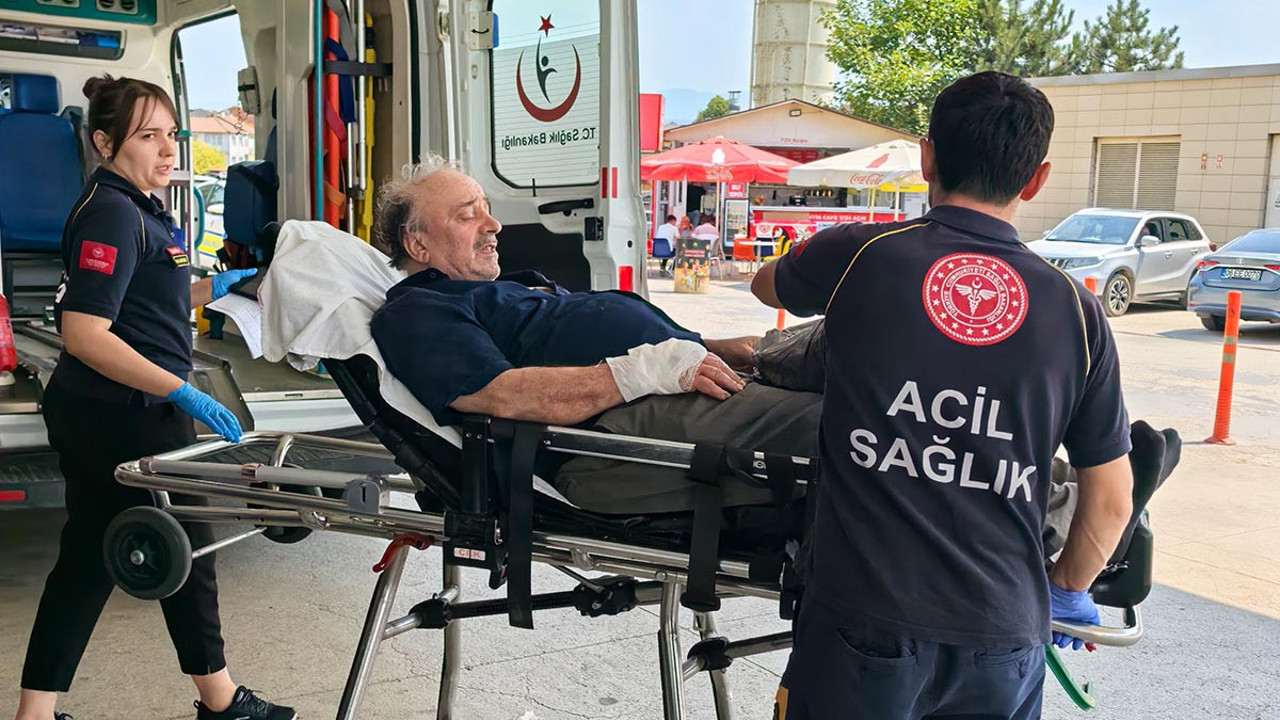 Motorlu testere kabusu! Hastaneye yetiştirmek için zamanla yarıştılar