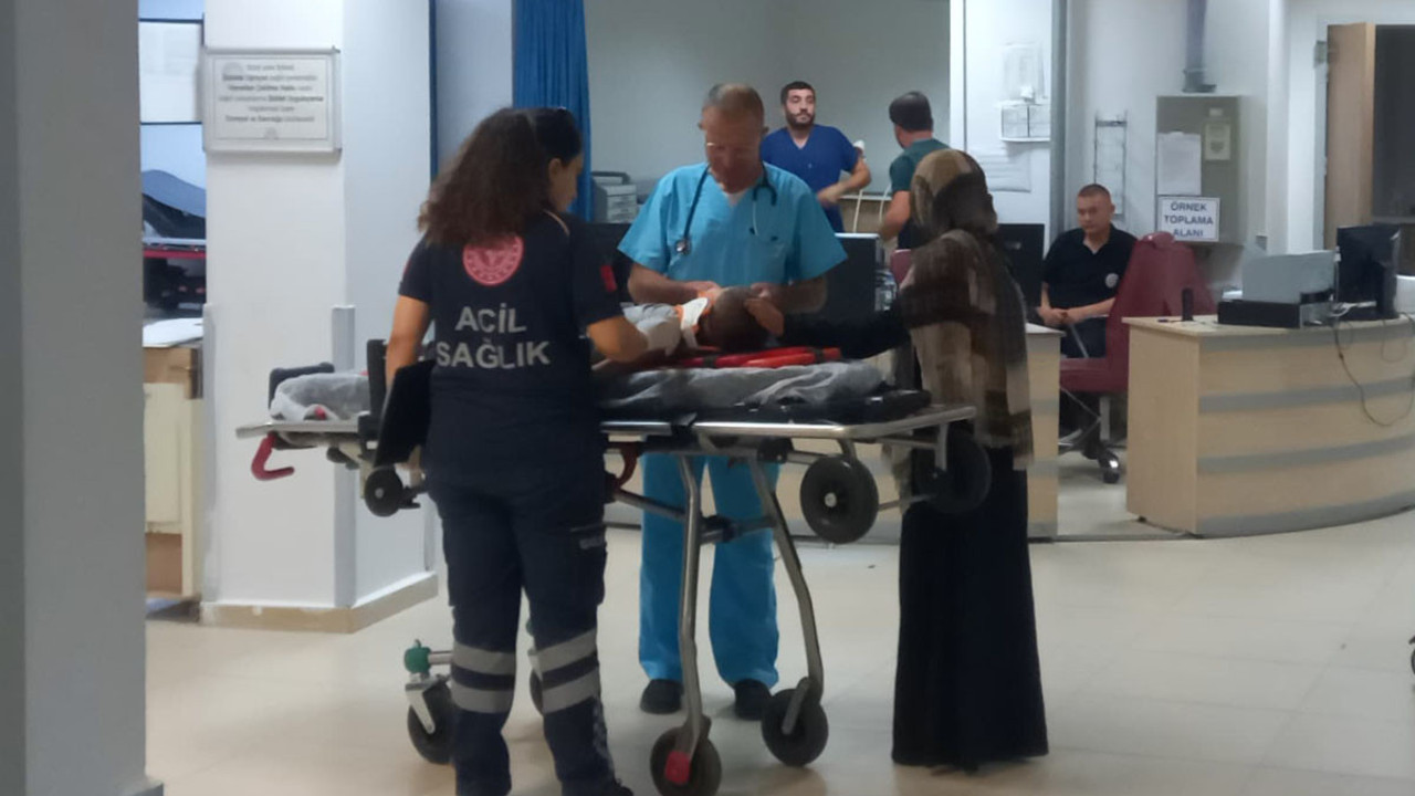 Balkon korkuluklarında düştü! 2 yaşındaki bebek ölümden döndü