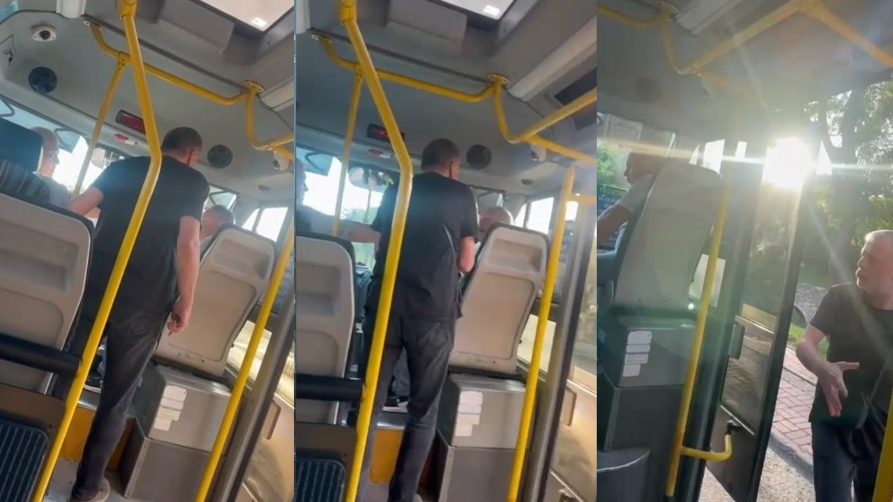“Ayağıma bastın” kavgası! Minibüste yumruklar havada uçuştu