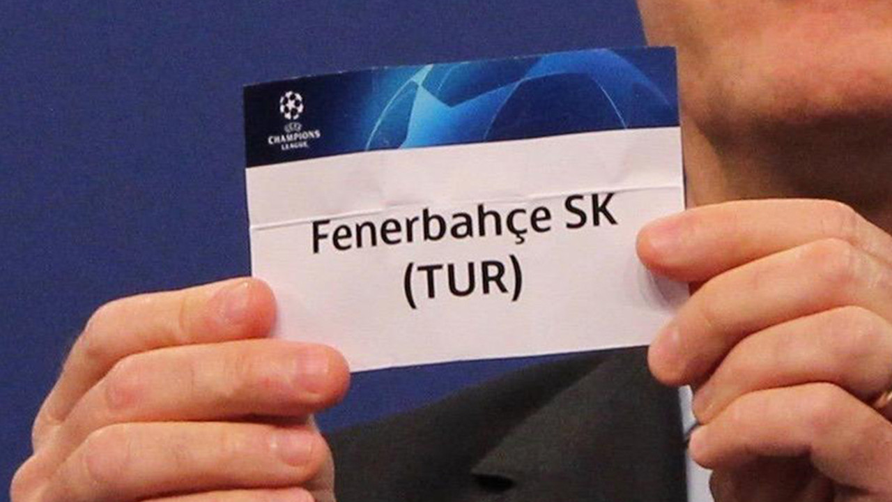 Fenerbahçe'nin Şampiyonlar Ligi'nde rakibi belli oldu!