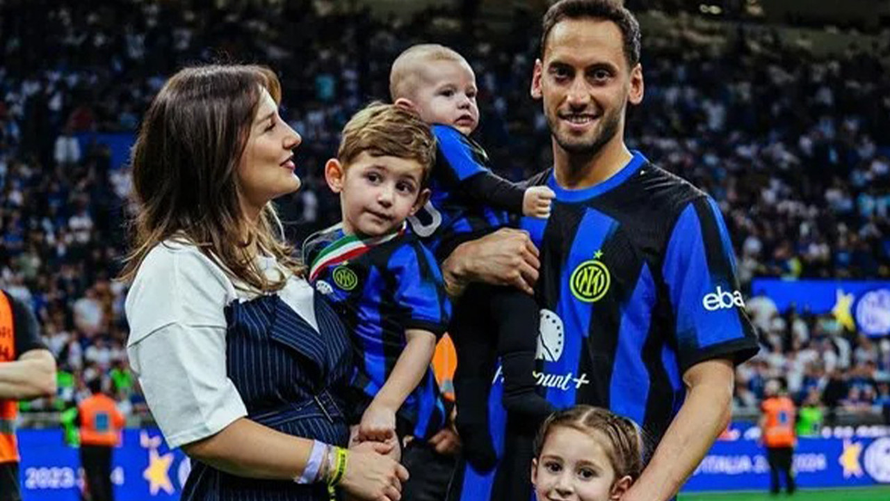 Hakan Çalhanoğlu'nun eşi konuştu: Fenerbahçe...