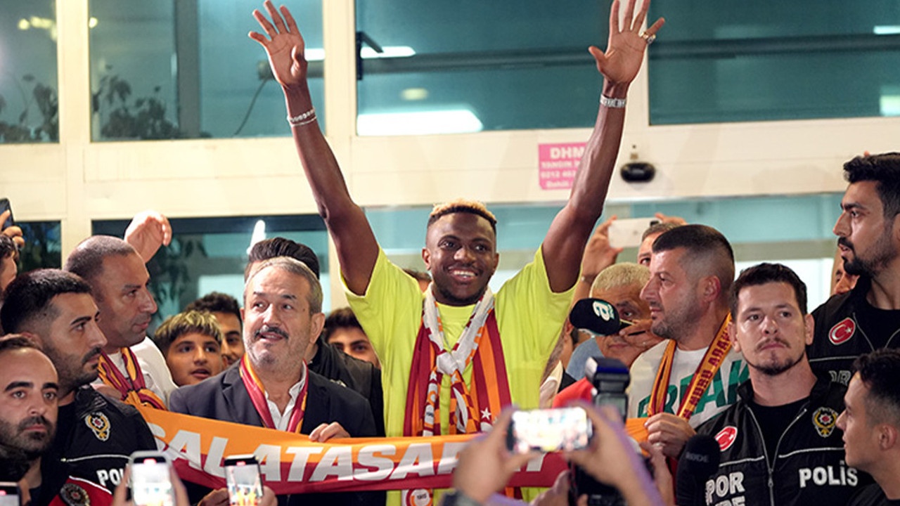 Tarihi gün: Galatasaray Osimhen'e kavuştu
