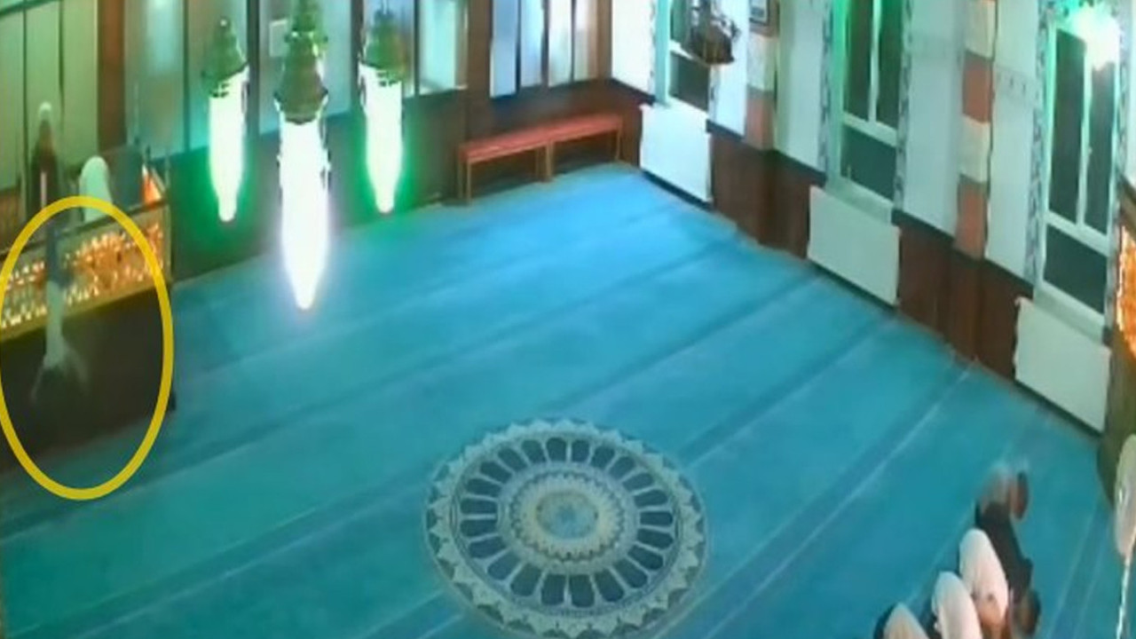 İmam çocuğu havada yakaladı